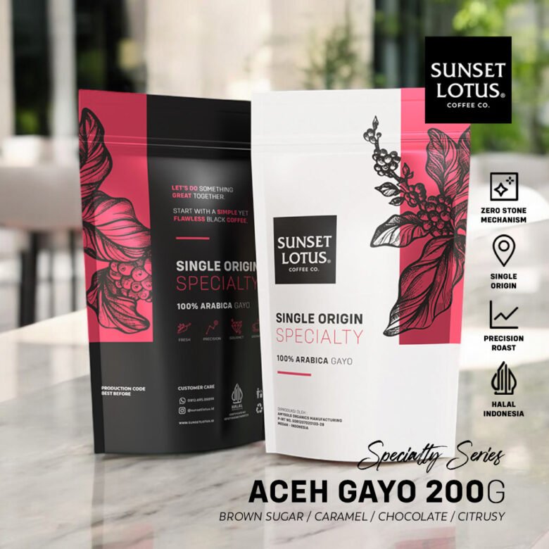 Sunset Lotus Specialty Arabica Gayo 200g