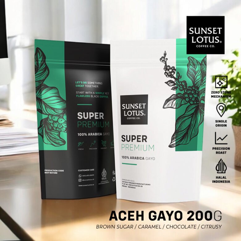 Sunset Lotus Super Premium Arabica 200g